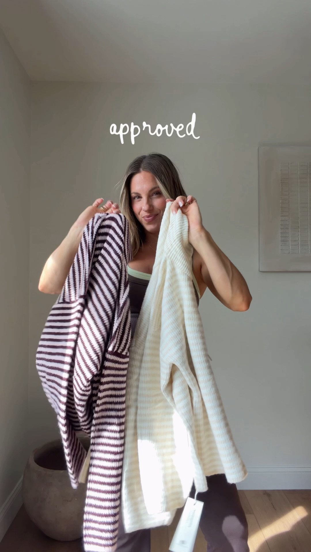 Postpartum + nursing approved ✔️ instant add to cart! (Wearing size small, but think I may swap them for a medium!) 

Also.. these are hands-down, my favorite Amazon leggings! I have them in every single color and wore them before during and after my pregnancy! (Wearing xs) #amazon

#LTKootd #LTKmomlife #LTKSeasonal