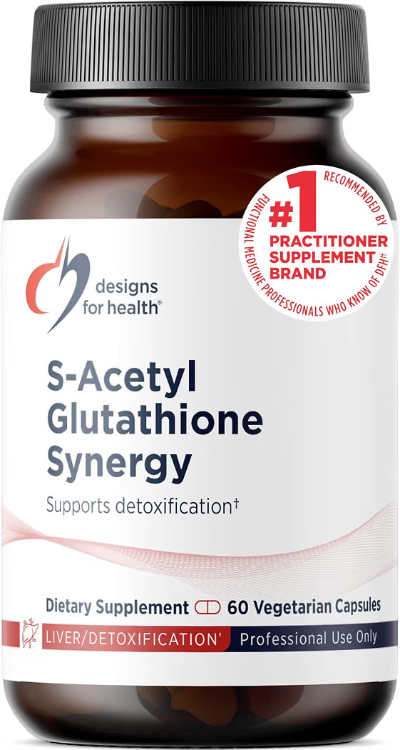 Designs for Health S-Acetyl Glutathione Synergy - 200mg S-A-GSH with NAC + Vitamin B6 - Non-GMO A... | Amazon (US)