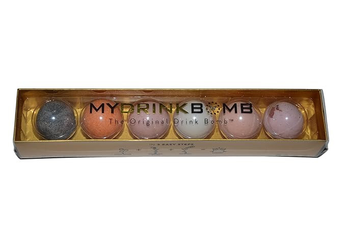MyDrinkBomb Cocktail Bombs Mix Party Cocktail and Mocktail Set - Pack of 6 Cocktail Bomb Cocktail... | Amazon (US)