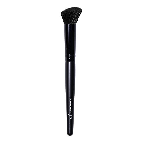 e.l.f. Putty Bronzer Brush, Angled Makeup Brush For Contour & Highlight, Made For The e.l.f. Putty Bronzer, Flawless Sanitary Application | Amazon (US)