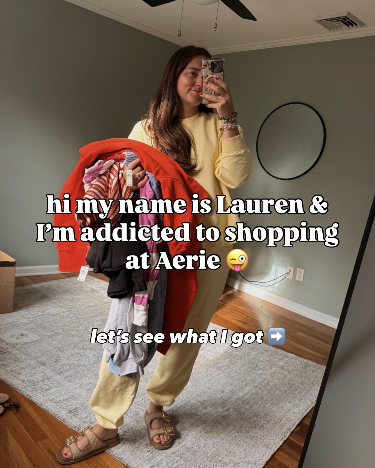 Aerie haul!! Use code LTKAERIE20 for 20% off everything! 

Sizing info:
Skort - size small 
Hoodie - size small 
Striped tee - size small 
Gray sweats - size small 
Pink striped sweatshirt - size small 
Pink striped shorts - size small (wish I did M!)
Solid pink shorts - size M 
Blue sweats - size small 
Black dress - size small 
Shoes are TTS 

#LTKootd #LTKSaleAlert #LTKmomlife