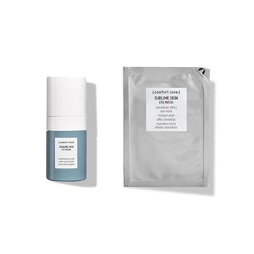 [ comfort zone ] Sublime Skin Firming & Brightening Under Eye Duo, with Eye Patches (6 count) and... | Amazon (US)