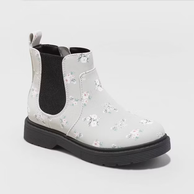 Girls' Zita Zipper Chelsea Boots - Cat & Jack™ | Target