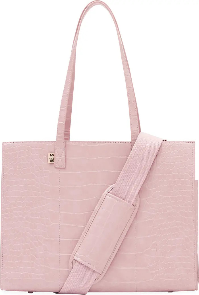Croc Embossed Work Tote | Nordstrom