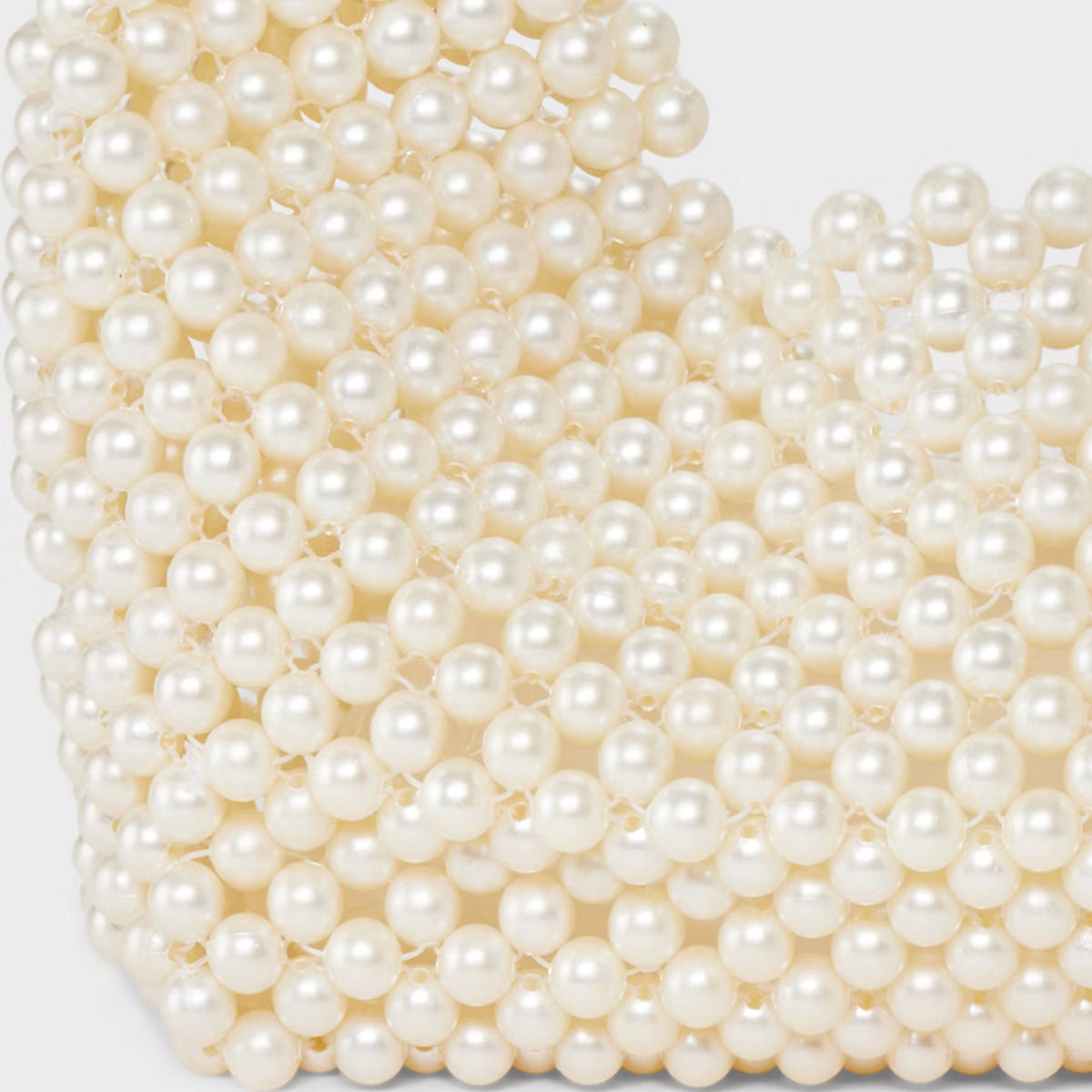 Beaded Pearl Bow Shoulder Bag - A New Day™ Off-White | Target