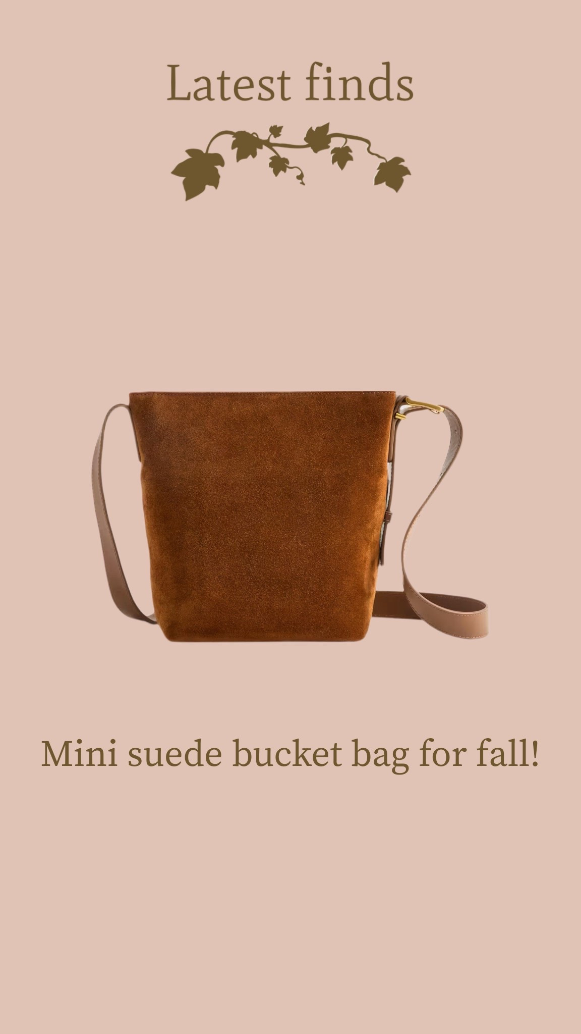 I love suede bags for fall & this one is high on my wish list! The cognac color is perfect & I love the smaller size so you can easily go from day to date night :) plus, it’s way less than some others I’ve seen! 

#LTKItBag #LTKSeasonal #LTKWorkwear