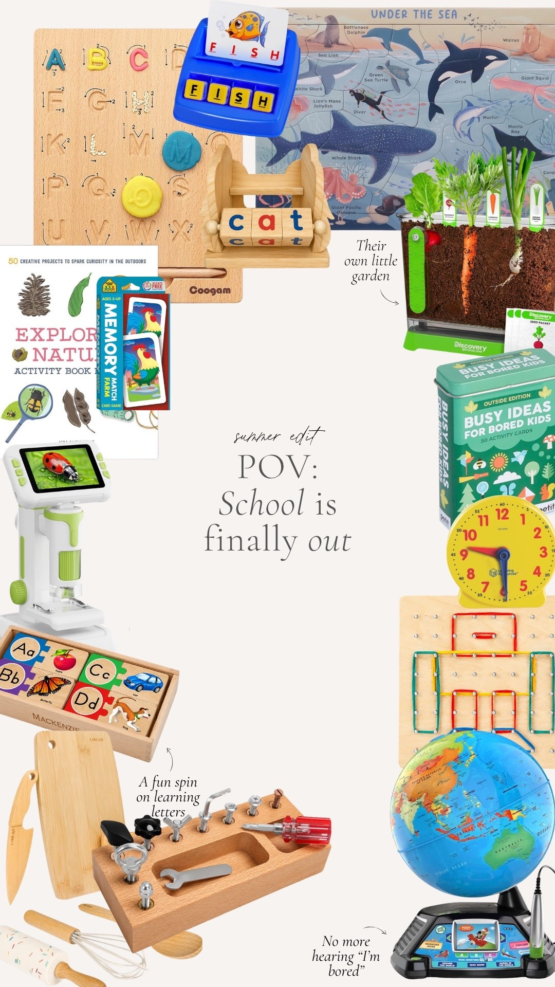 Summer learning games and toys for children!

#LTKmomlife #LTKKids #LTKdayinmylife
