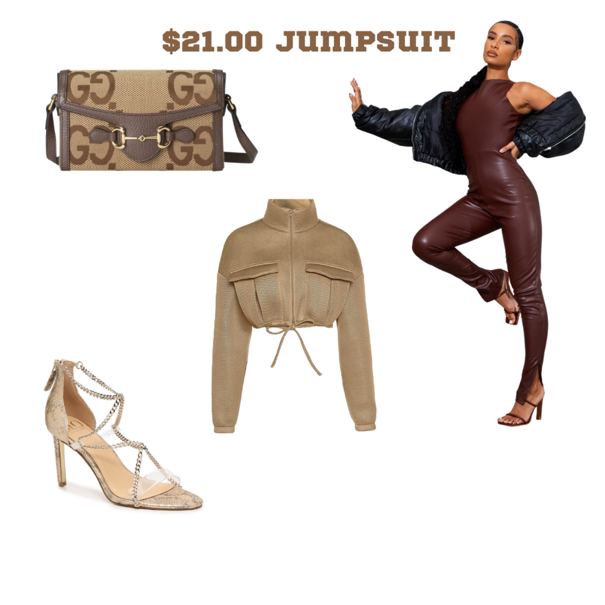 Hey babe! $21.00 jumpsuit? Say no more! This whole outfit looks so amazing on me I had to share it with you guys too❤️ So fun to style as well! 

#competition #

#LTKSale #LTKsalealert #LTKstyletip