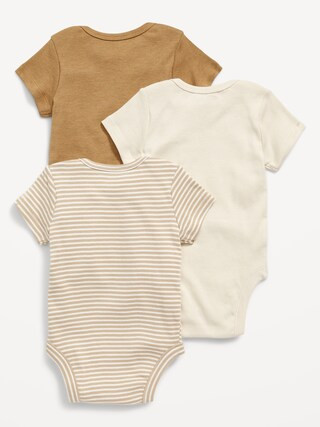 Unisex Bodysuit 3-Pack for Baby | Old Navy (CA)