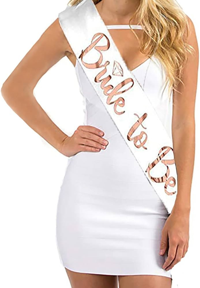 Bride to Be Sash, Bachelorette Party Sash Bachelorette Party Decorations Party Favors Accessories | Amazon (US)