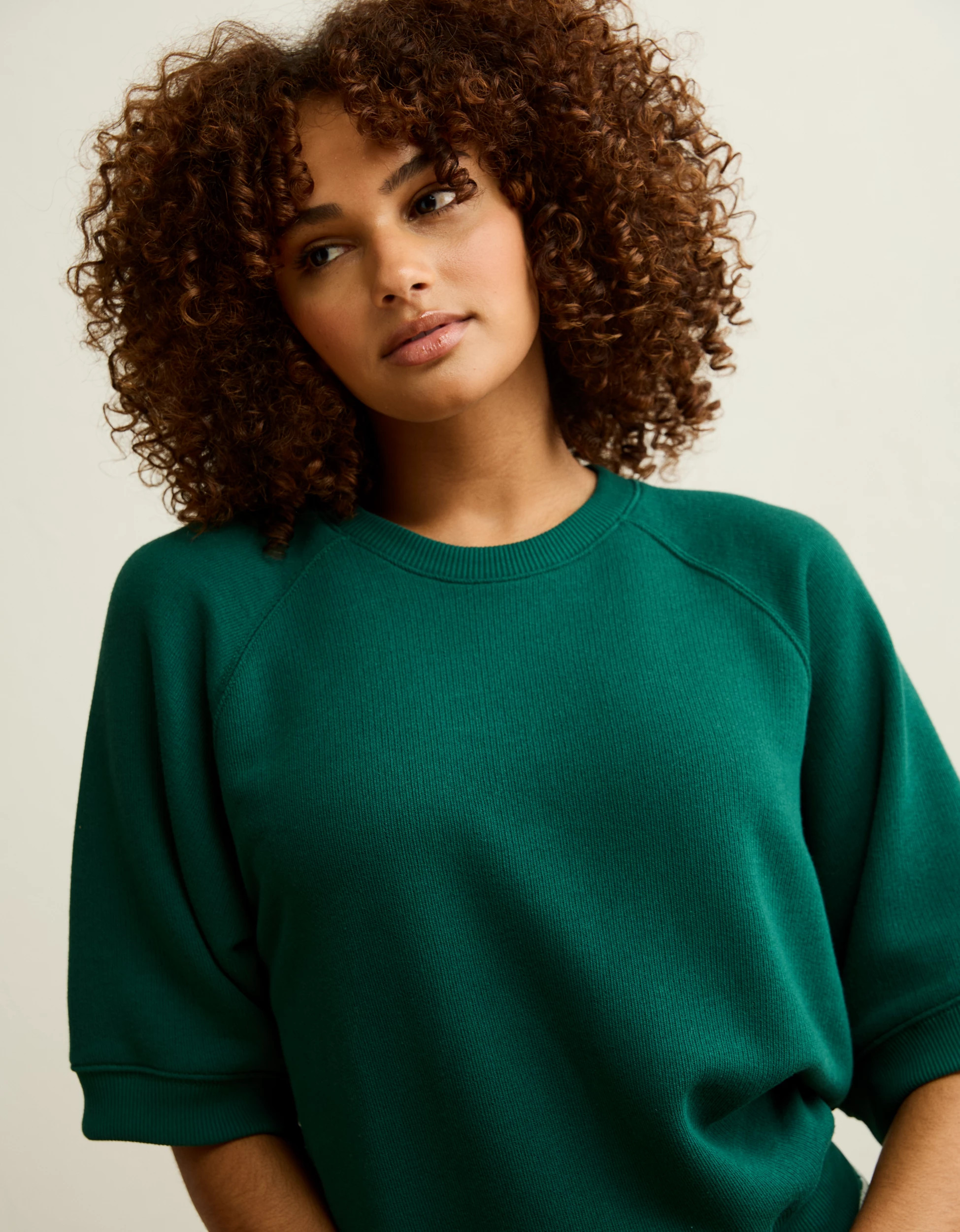 AE Campus Short-Sleeve Sweatshirt | American Eagle Outfitters (US & CA)
