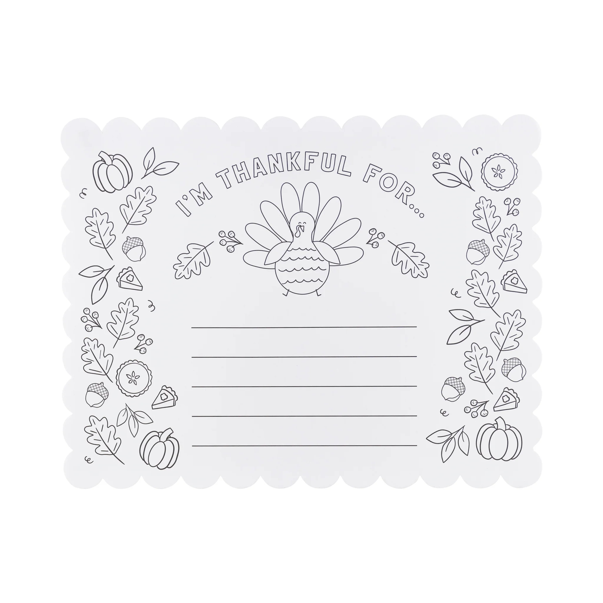 Thankful For Placemat | My Mind's Eye