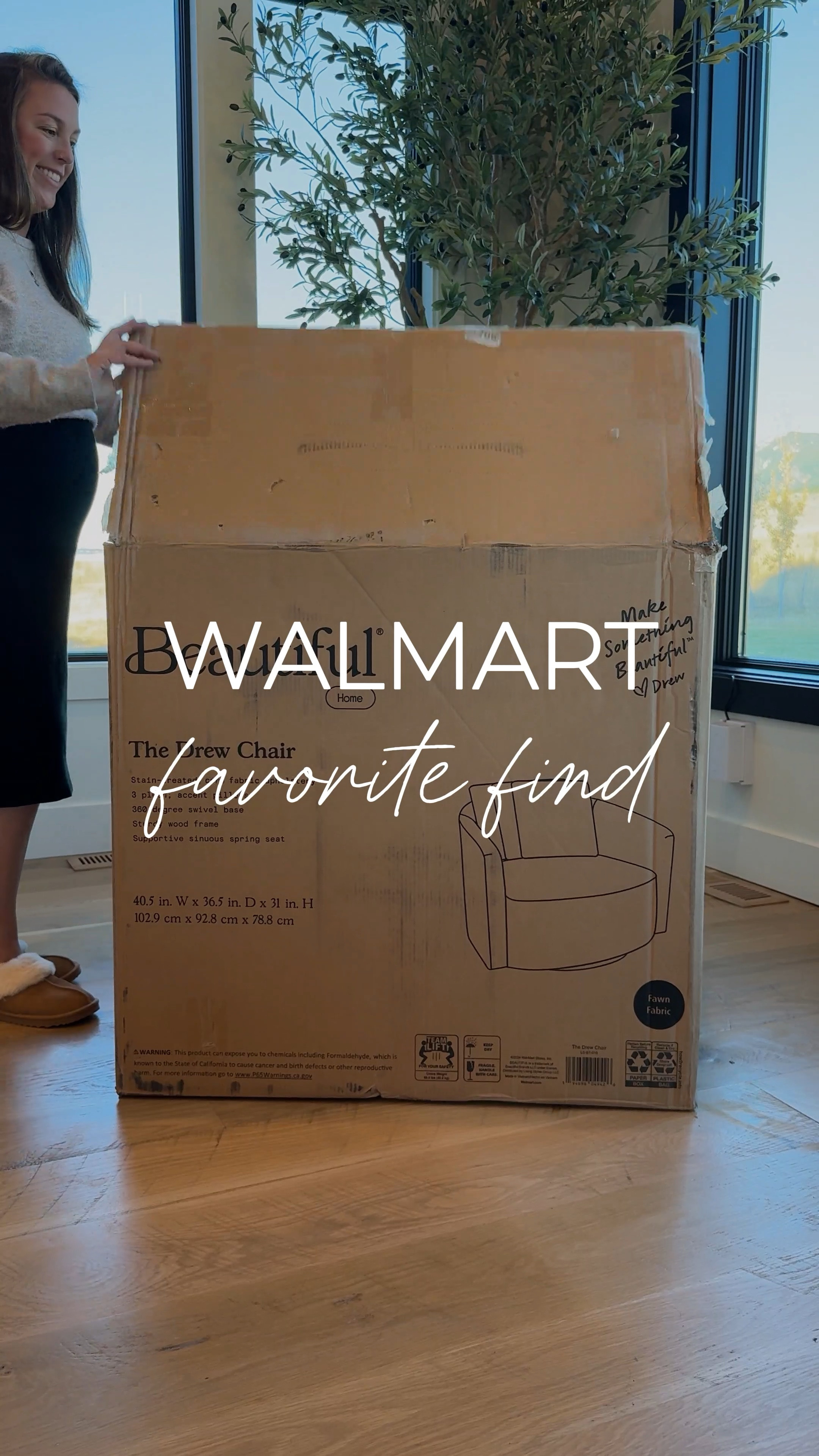 Can you believe this Walmart find?! I love the deep seet that you can really cozy up into. Plus the soft corduroy fabric is definitely up my alley, in this soft beige color. And all for under $300.



#accentchair #livingroomdecor #livingroomfurniture #founditatwalmart #walmartfinds #affordablefurniture #comfychair #livingroom #livingroomdesign #bedroomchair #bedroomdesign #bedroomdecor

#LTKHome