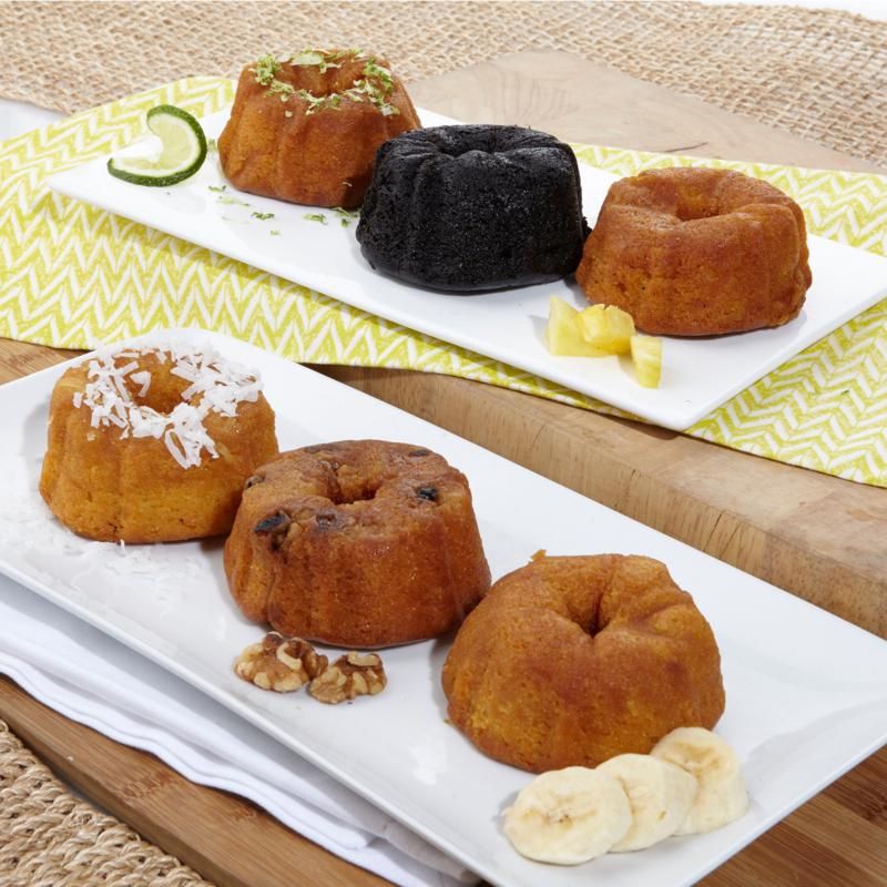 Tortuga 6-piece Rum Cake Gift Set | HSN