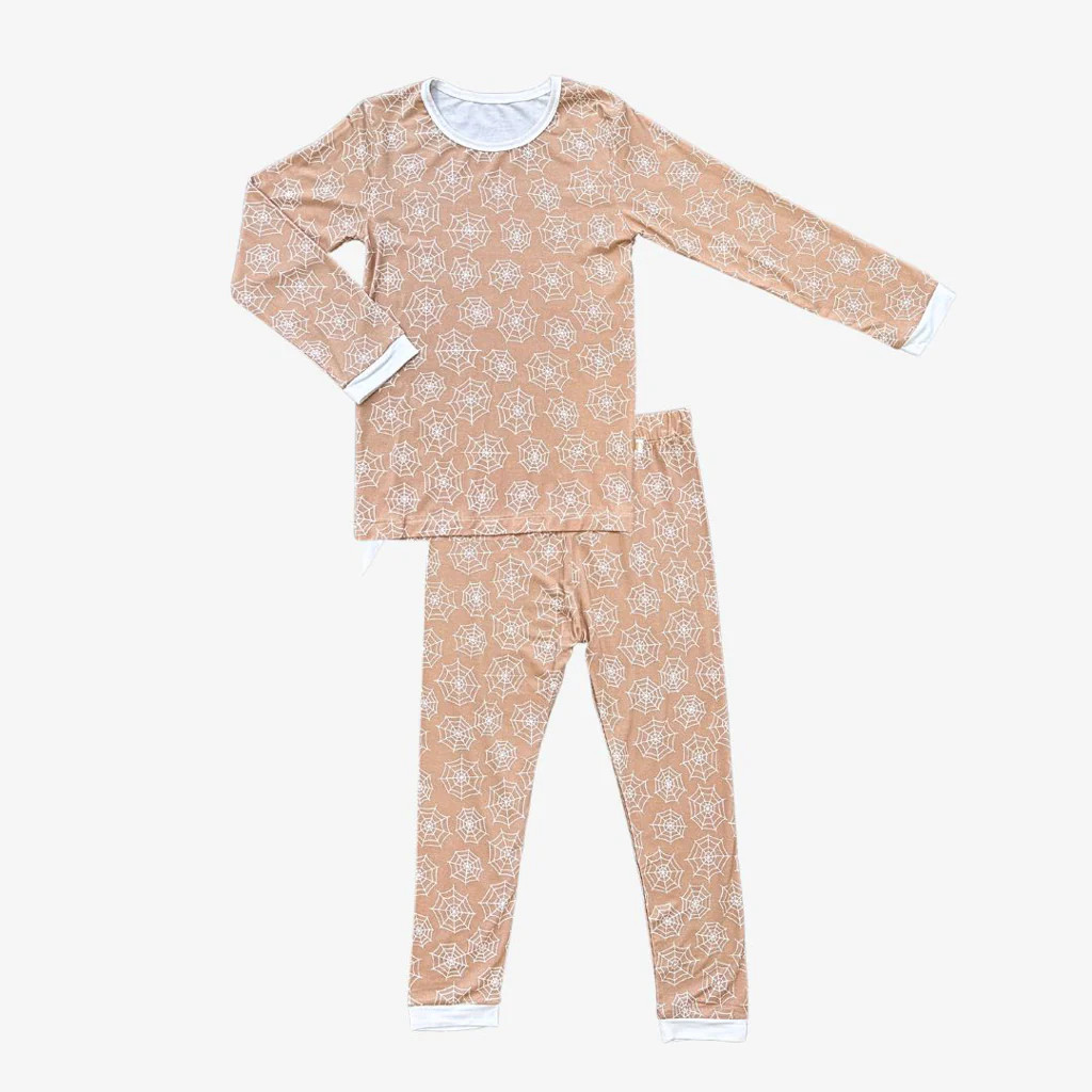 Two Piece Set in Spiderwebs | Ollie's Day