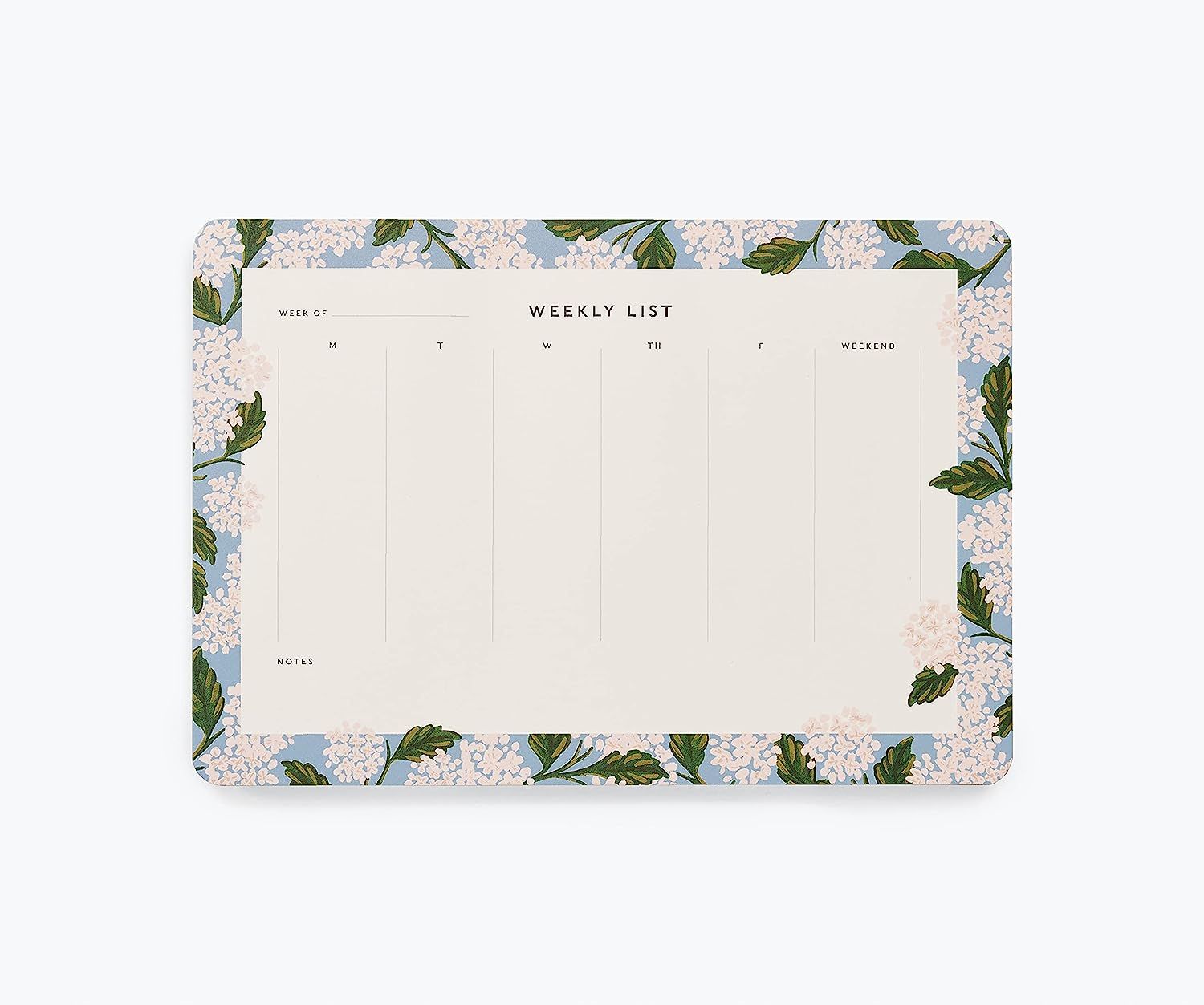 Amazon.com : Rifle Paper Co. Hydrangea Weekly Desk Pad, 52 Tear-Off Pages, Doubles as a Mouse Pad... | Amazon (US)