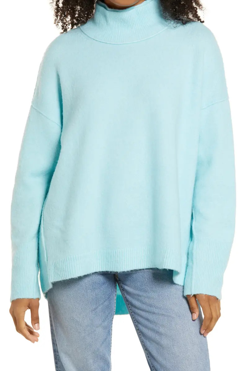 Free People Afterglow Mock Neck Top | Nordstrom | Nordstrom