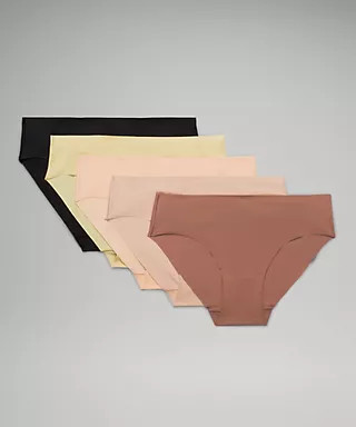 InvisiWear Mid-Rise Bikini Underwear 5 Pack | Women's Underwear | lululemon | Lululemon (US)