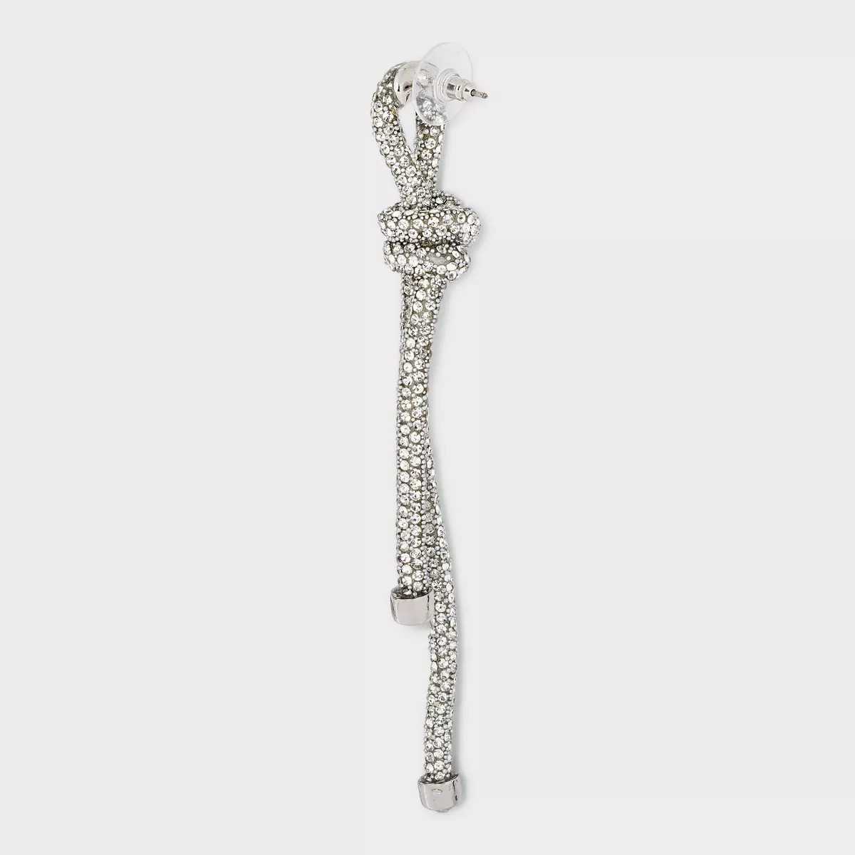 Post Linear Knotted Rope Stones Earrings - A New Day™ | Target