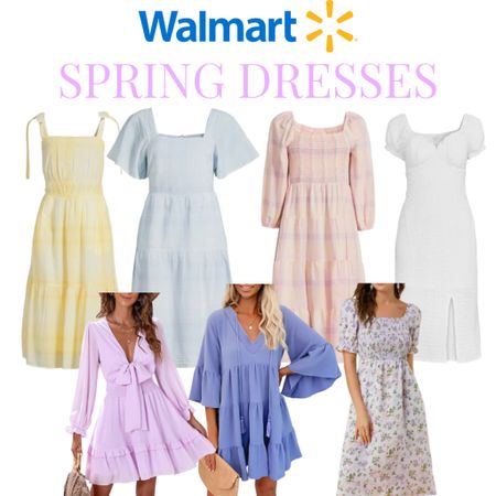 New Spring Dresses from @WalmartFashion 💗 #WalmartPartner #WalmartFashion 

#LTKunder50 #LTKstyletip #LTKcurves