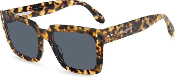 55mm Rectangular Sunglasses | Nordstrom Rack