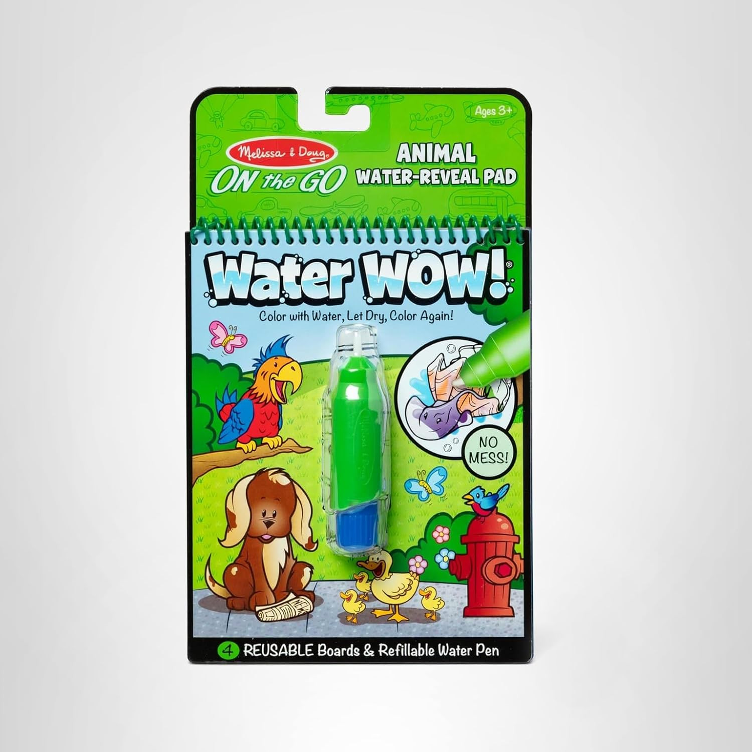 Melissa & Doug On the Go Water Wow! Reusable Water-Reveal Activity Pad - Animals - FSC Certified | Amazon (US)