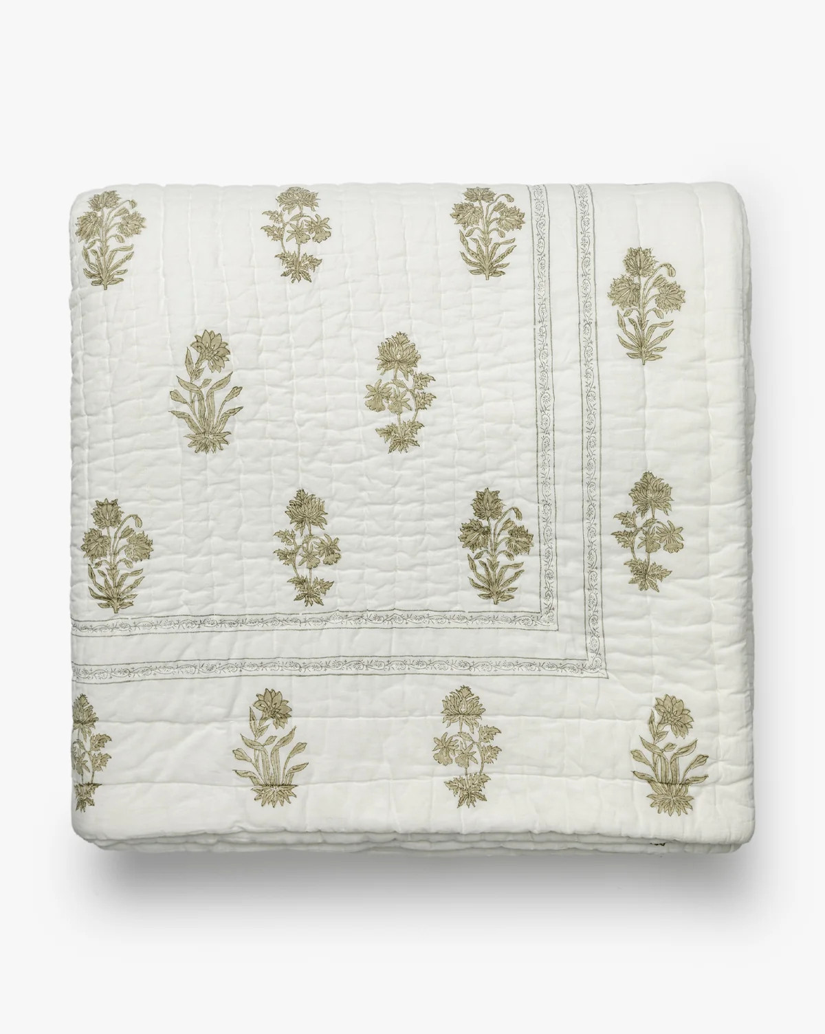 Georgia Block Print Quilt | McGee & Co. (US)