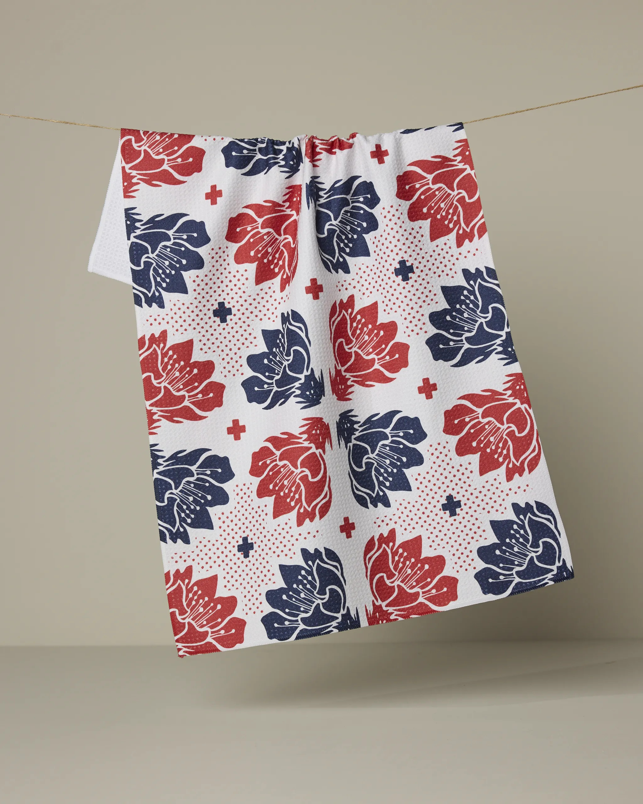 Founding Floral Tea Towel | Geometry | Geometry