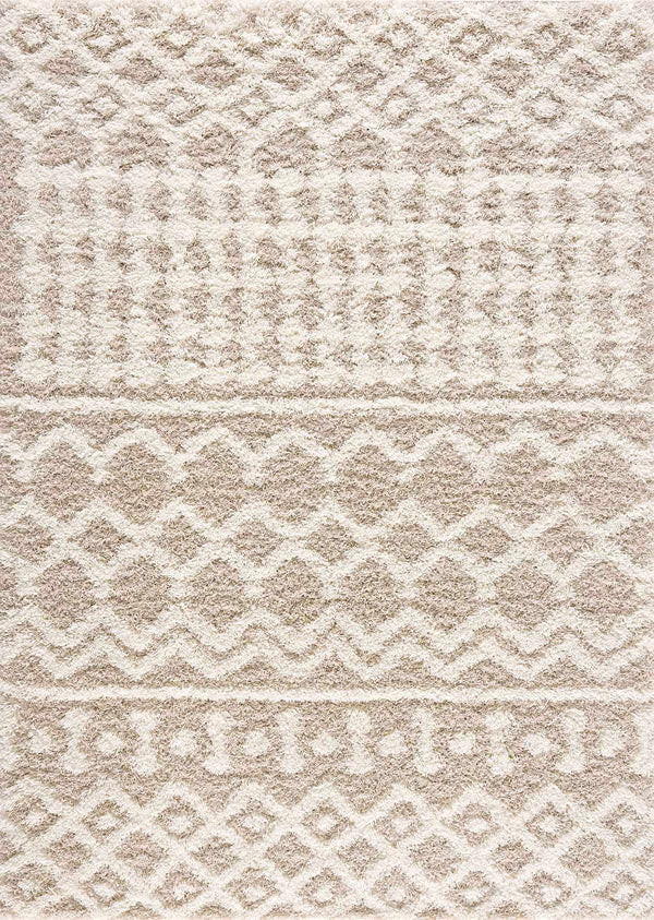 Prompton Cream Plush Area Rug | Boutique Rugs