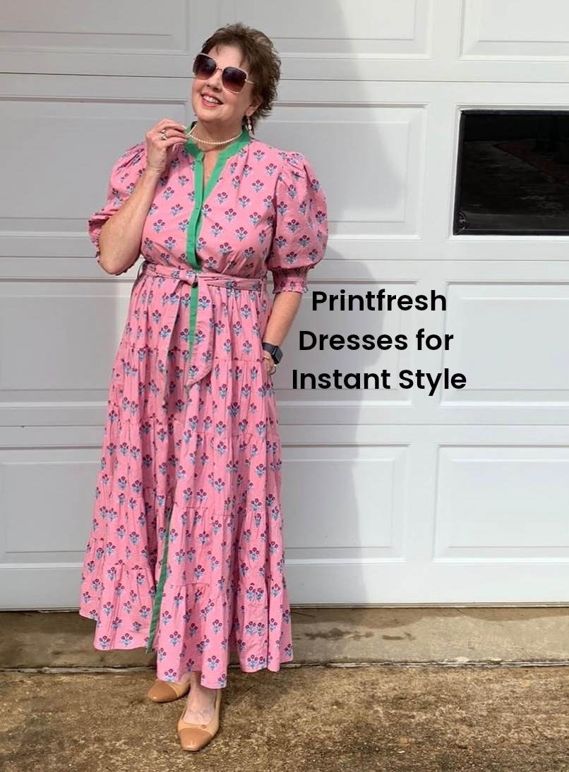 For a quick, easy, and so stylish look, stock up on dresses.👗 
I love these by Printfresh- such interesting prints!
This one has sold out, but I’ve linked several favorites.

And these cute comfy ballet flats are trending again!  

Please follow me for more Fashion Inspiration💕

#ltkover40
#ltkmidsize
#ltkshoecrush

#LTKootd #LTKgrwm #LTKdayinmylife