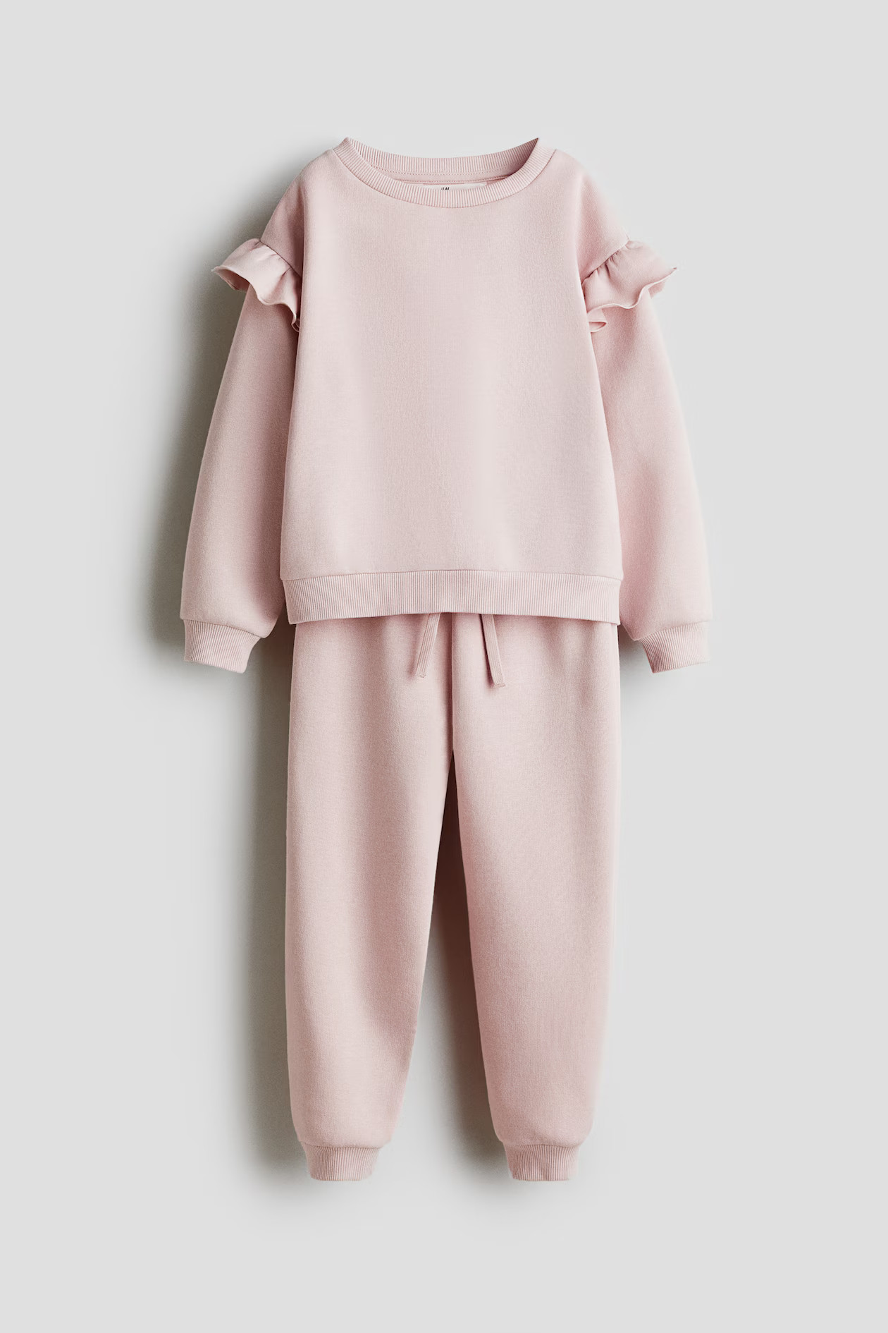 2-piece Sweatsuit - Light pink - Kids | H&M US | H&M (US + CA)