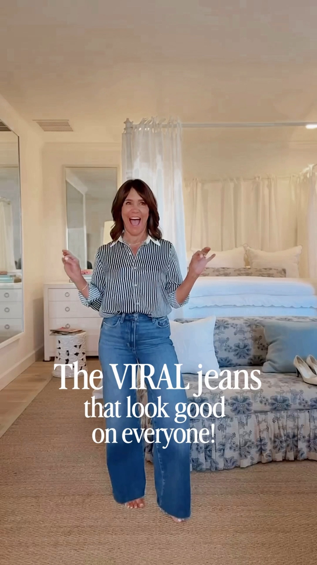 The VIRAL JEANS I talk about all the time! Perfect fit and so comfortable!! I’m also linking some other washes I’m loving right now ❤️ 

For reference I wear a size 26 - I’m between a 26/27 but in these, since they’re soft and stretchy, I go down a size!

#LTKOver40 #LTKSeasonal