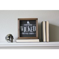 Halloween Signs, Fall Something Wicked This Way Comes, Sign, Decor, Wood Macbeth | Etsy (US)