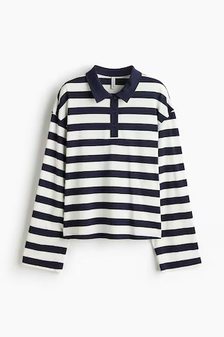 H & M - Cotton polo shirt - White | H&M (UK, MY, IN, SG, PH, TW, HK)