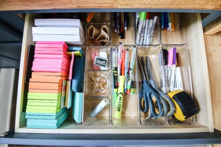 I just love an organized drawer!
Home office, home decor, organization, home organization, bins, drawer dividers 

#LTKfamily #LTKFind #LTKhome