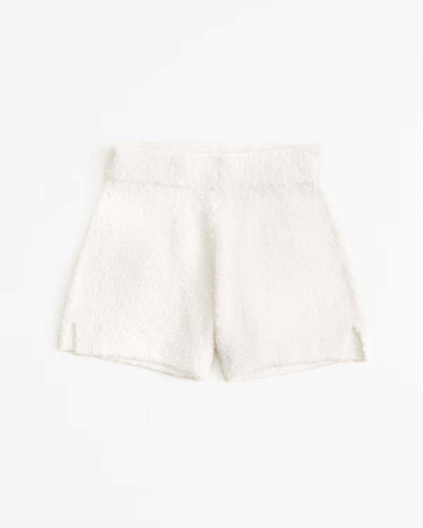 Women's Lounge Boucle Sweater Short | Women's Clearance | Abercrombie.com | Abercrombie & Fitch (US)