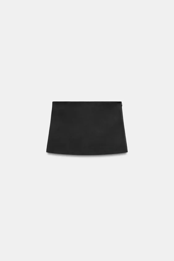 SATIN MINI SKIRT | Zara US