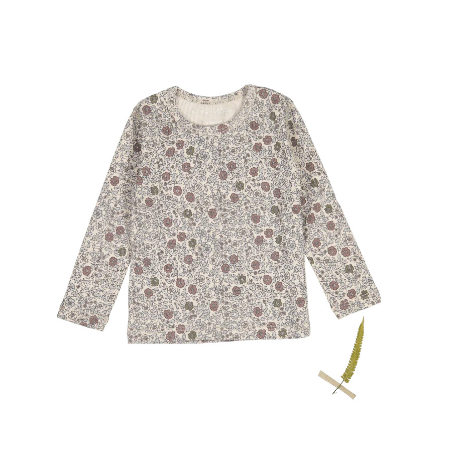 The Printed Long Sleeve Tee - Isla | Lovely Littles