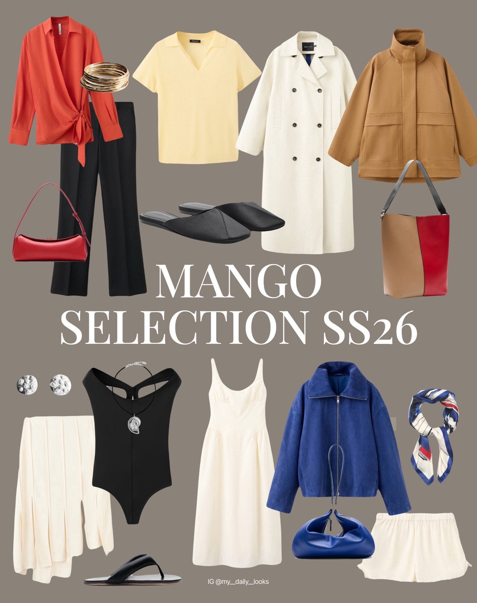 Mango Selection SS26 Collection 🖤 

Tags: spring outfits 2026, date night outfits, spring dresses, spring jacket, 2026 trends, parka, trench coat, Mango new-in, Mango haul, capsule wardrobe, office look, high street, elevated style.

#LTKhaul #LTKootd 


#LTKspring #LTKsummer #LTKstyletip