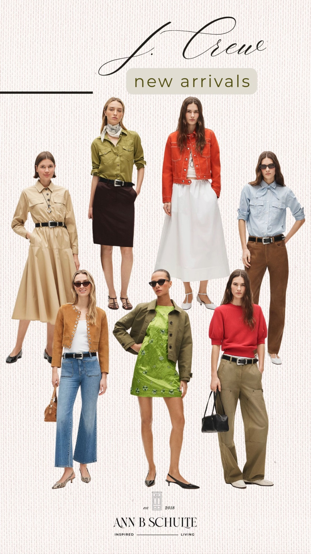 New arrivals at J.Crew are serving fresh stripes, soft knits, and easy layers for every spring plan. Effortless, polished, and so repeatable. 🌷🧥✨
#JCrew #JCrewStyle #NewArrivals #SpringStyle #WardrobeRefresh #EverydayOutfits #ClassicChic #OOTDInspo #LTKSpring #StyleEdit 

 #LTKootd