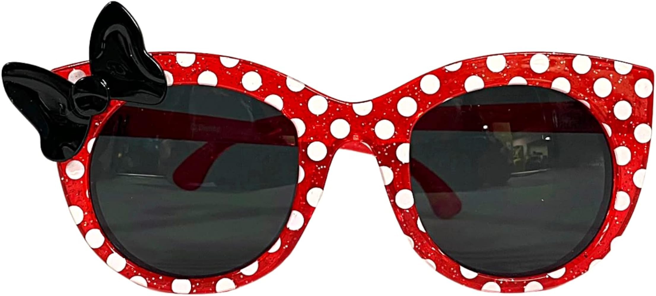 Jerry Leigh Red and White Polka Dot Minnie Mouse Youth Cat Eye Sunglasses, Disney Favorite Character Accessories for Girls, One Size | Amazon (US)