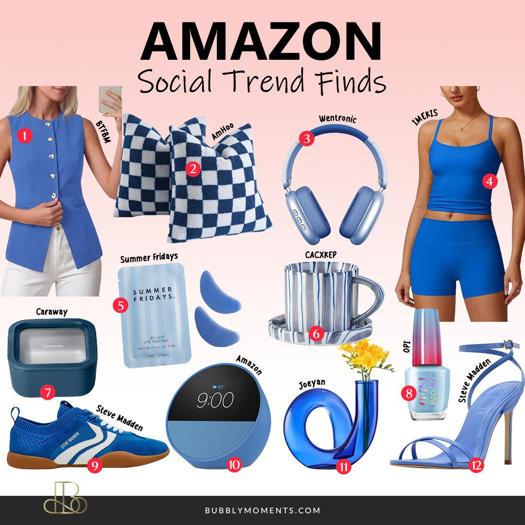 These Amazon social trend finds are everywhere right now ✨ From viral fashion pieces to everyday essentials and must-have accessories, these are the trending finds everyone is adding to cart. Perfect for upgrading your daily routine, refreshing your style, or finding those little things that make life easier and more fun.
Whether you love cozy home finds, cute outfits, beauty favorites, or trendy accessories, this roundup has a little bit of everything. These picks are stylish, practical, and easy to use for everyday life. Save this post for your next Amazon scroll and tap to shop the viral finds everyone is talking about 💕
#LTKStyle #LTKFinds #LTKBeauty #AmazonFinds #TikTokMadeMeBuyIt #AmazonFavorites #ViralFinds #TrendingNow #AmazonMustHaves #OnlineShopping #DailyFinds #MustHaveItems #TrendingProducts #FashionFinds #HomeFinds #BeautyFinds #LifestyleFinds #AmazonDeals #InternetFamous #ViralProducts #ShopWithMe #AmazonTrend 

 