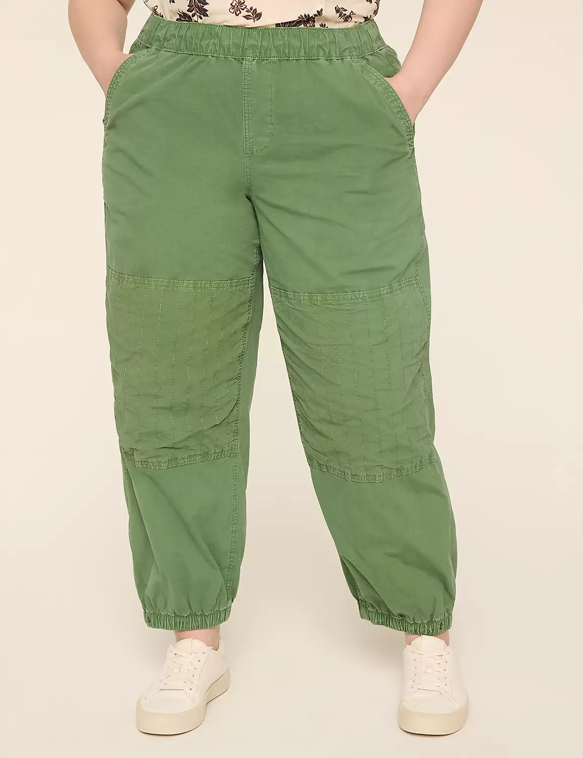 Utility Relaxed Straight Parachute Pant | LaneBryant | Lane Bryant (US)