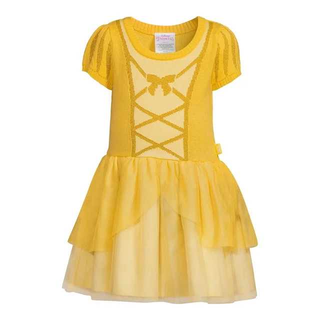 Disney Toddler Girls Beauty and The Beast Cosplay Dress, Sizes 12M-5T | Walmart (US)