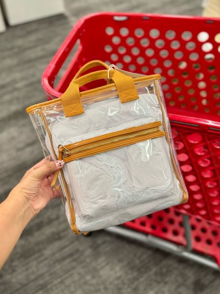 New clear backpack😍 