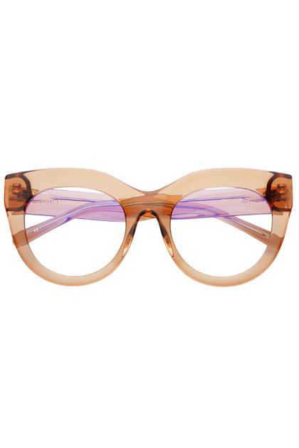 Freyrs Charlotte Blue Light Brown Reader Glasses | The Willow Tree