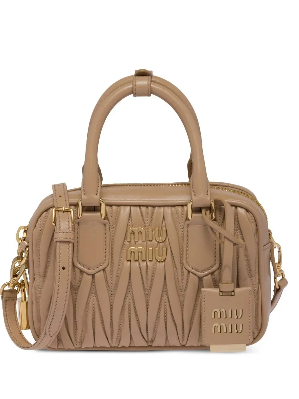 Matelassé nappa leather mini bag | Farfetch Global