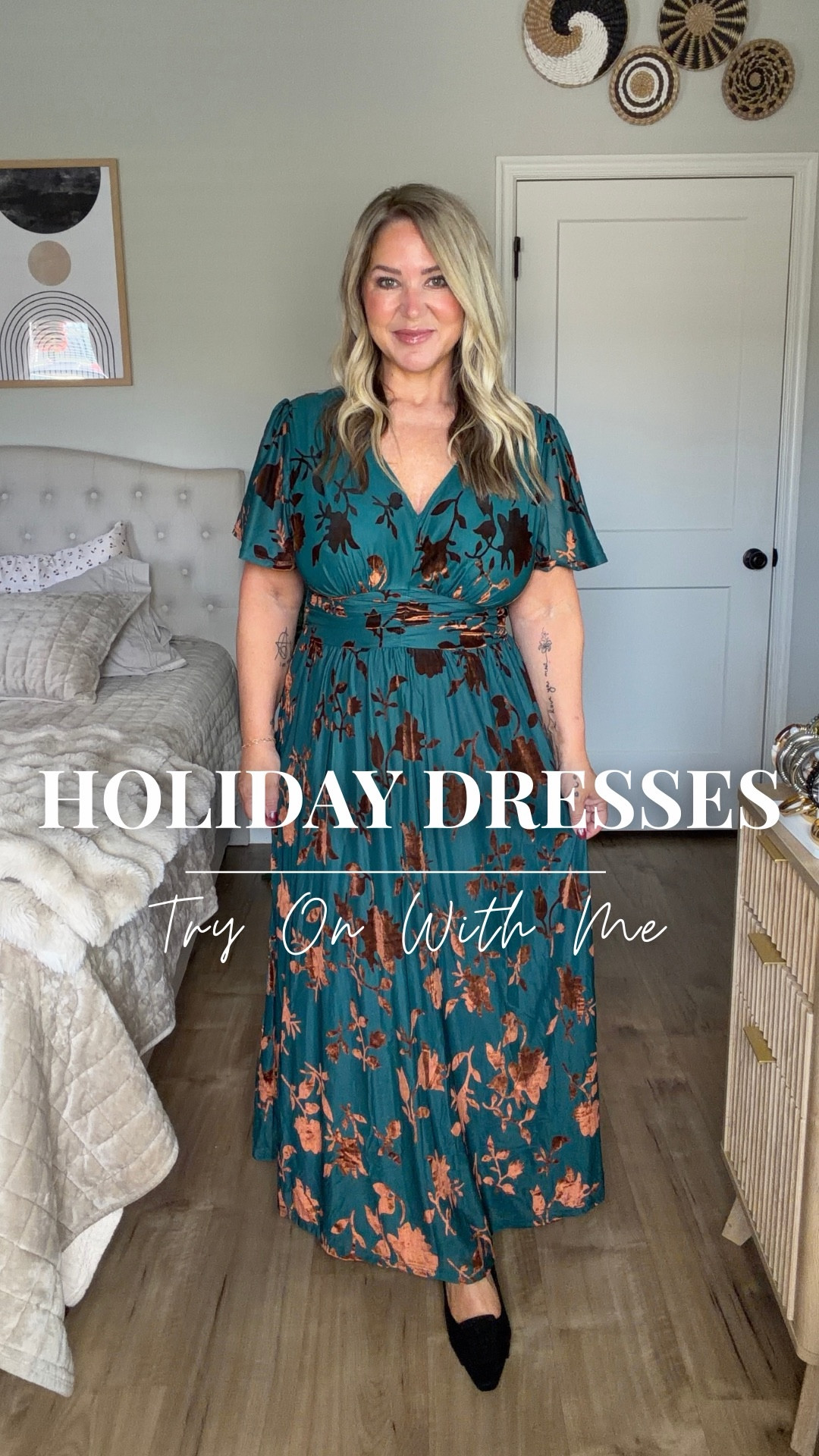 Size large 

#LTKPetite #LTKMidsize #LTKOver40