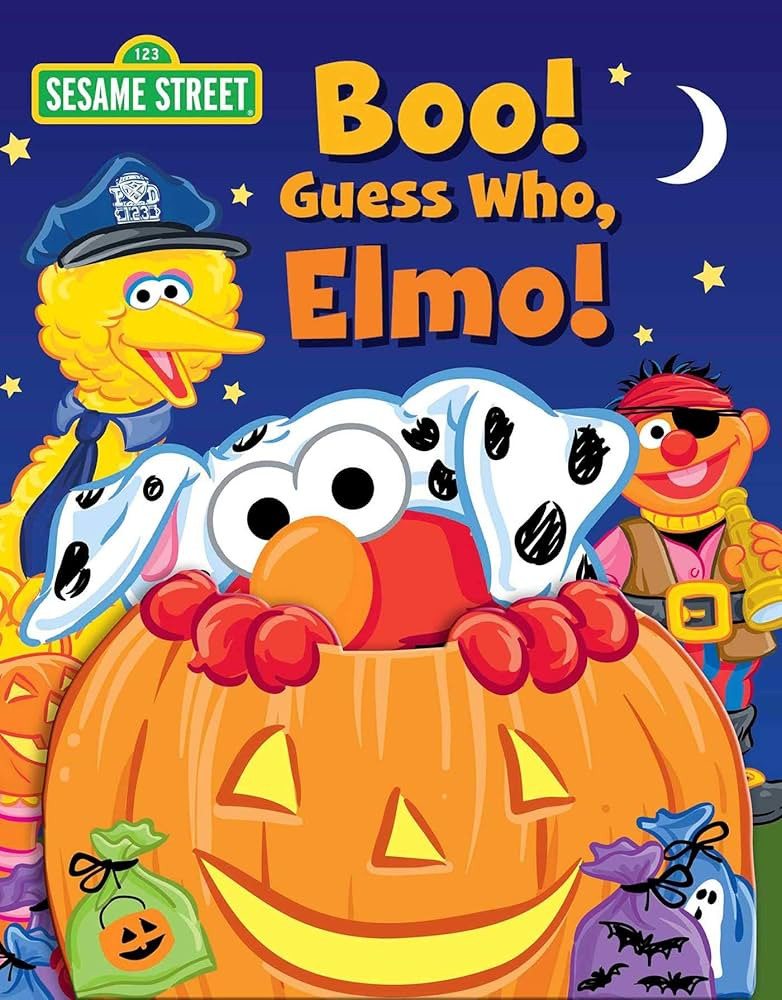 Sesame Street: Boo! Guess Who, Elmo! (Guess Who! Book) | Amazon (US)