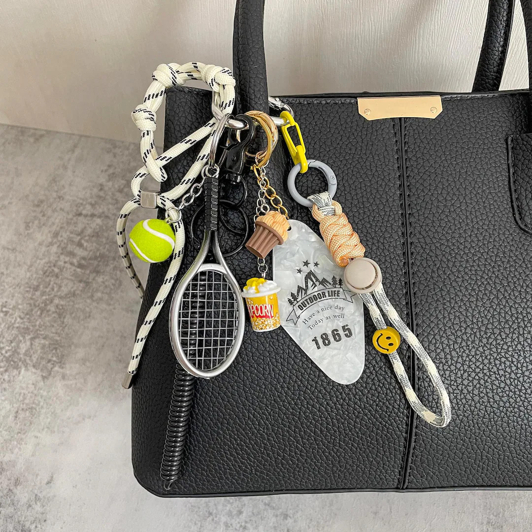 Trending 2024 Rope Bag Charms,stylish Bag Charm,y2k Rope Purese Charm Bag Keychain Accessories - ... | Etsy (US)